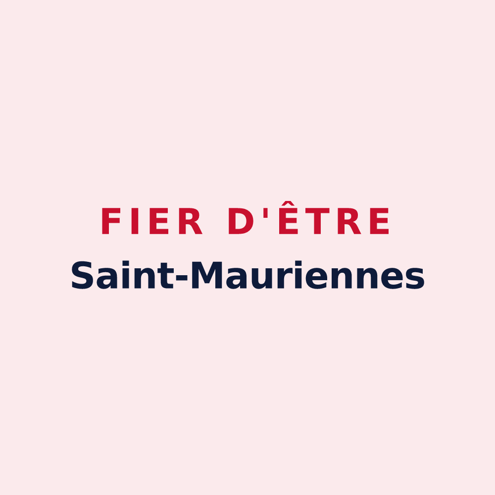 Magnet « Fier d'être Saint-Mauriennes » — design pour Saint-Maur