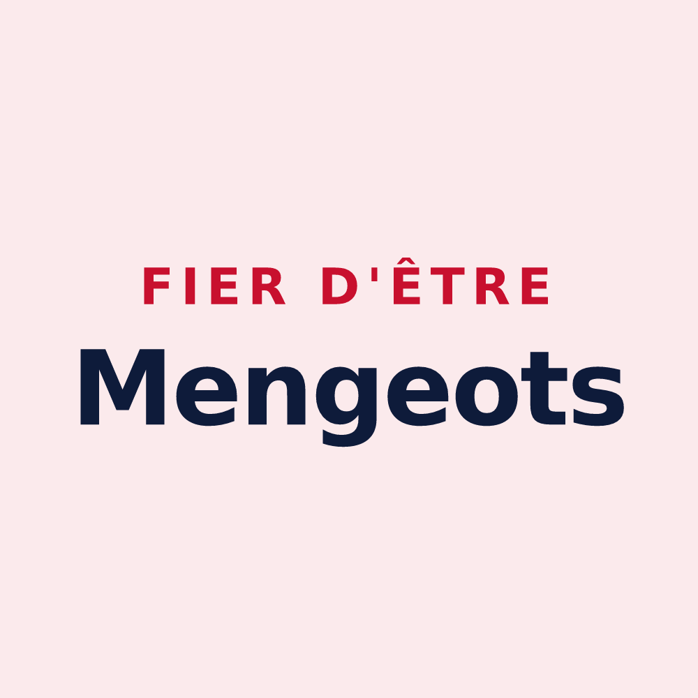 Magnet « Fier d'être Mengeots » — design pour Saint-Memmie