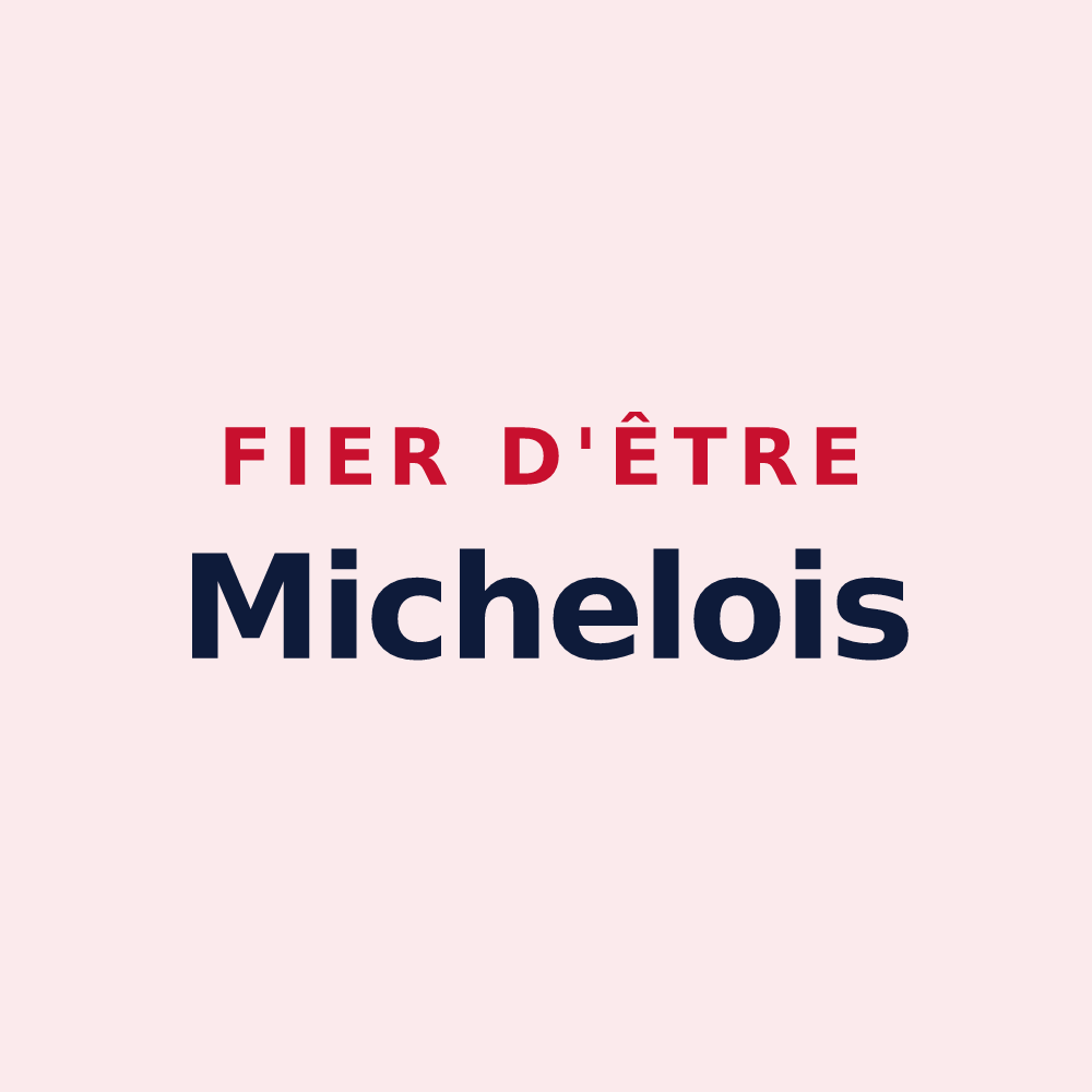 Magnet « Fier d'être Michelois » — design pour Saint-Michel-de-Plélan