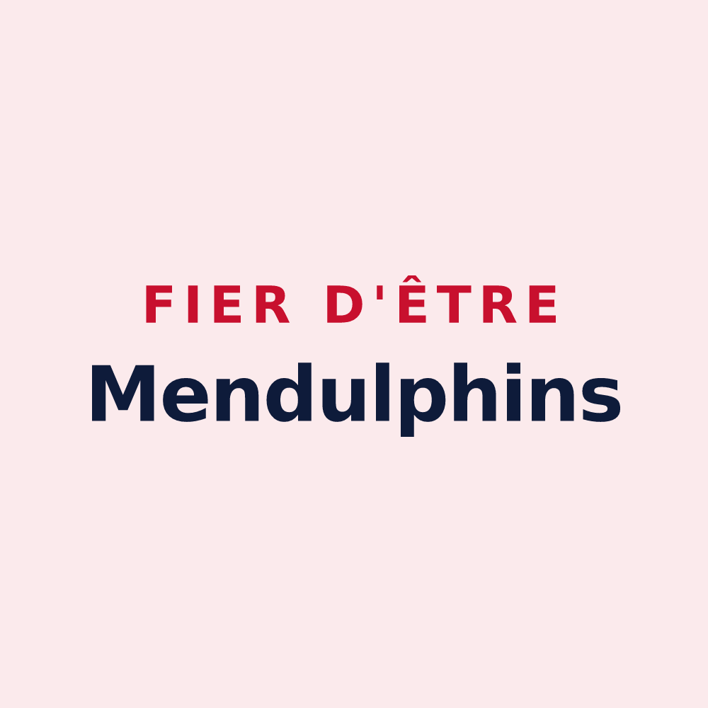 Magnet « Fier d'être Mendulphins » — design pour Saint-Molf