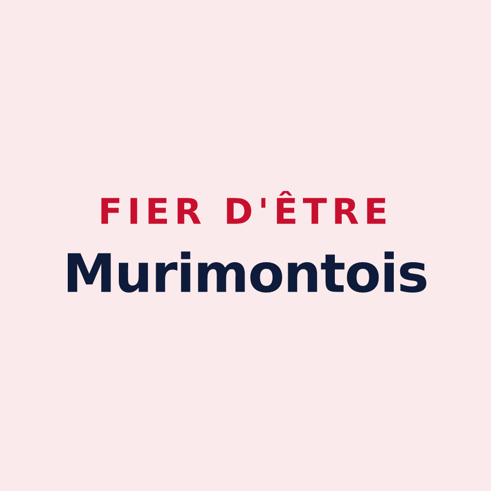 Magnet « Fier d'être Murimontois » — design pour Saint-Mury-Monteymond