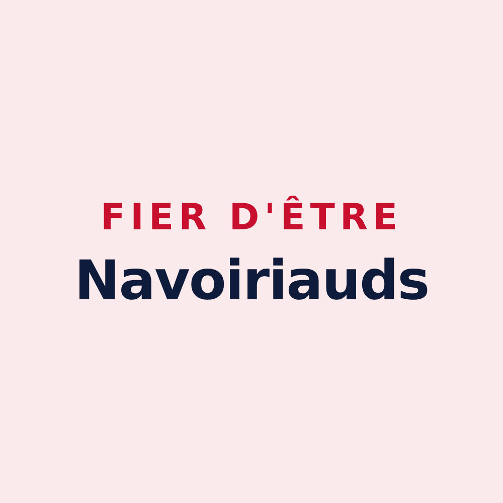 Magnet « Fier d'être Navoiriauds » — design pour Saint-Nabord