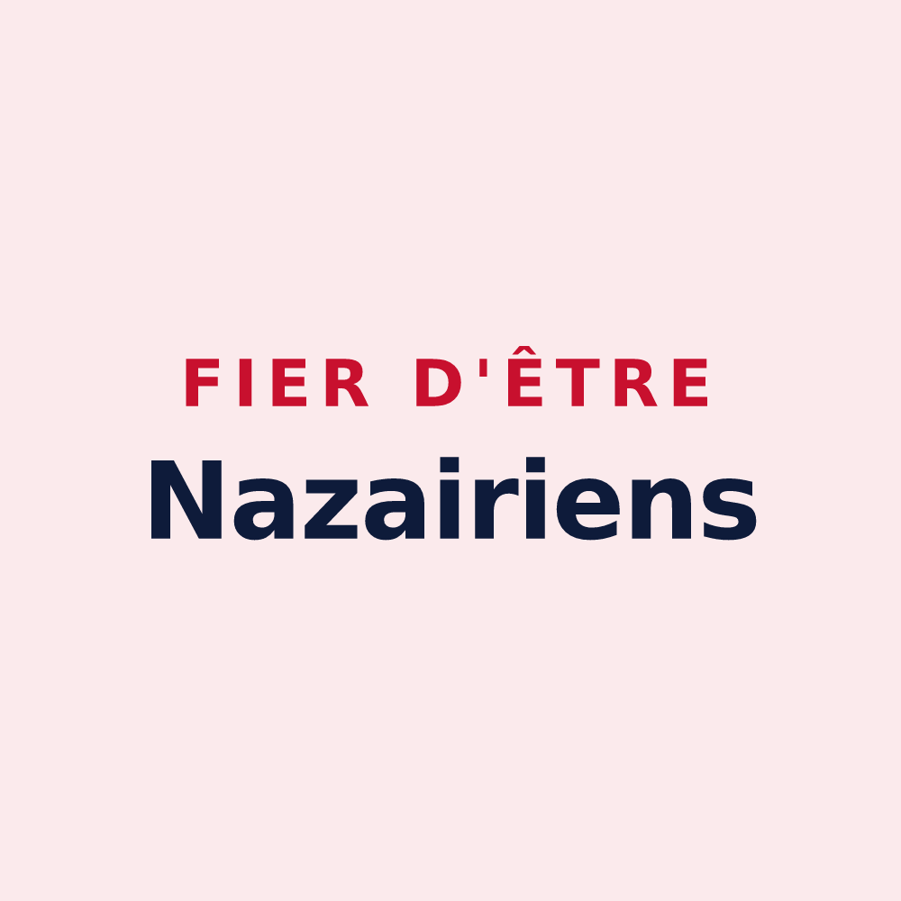 Magnet « Fier d'être Nazairiens » — design pour Saint-Nazaire