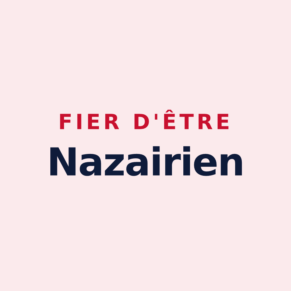 Magnet « Fier d'être Nazairien » — design pour Saint-Nazaire