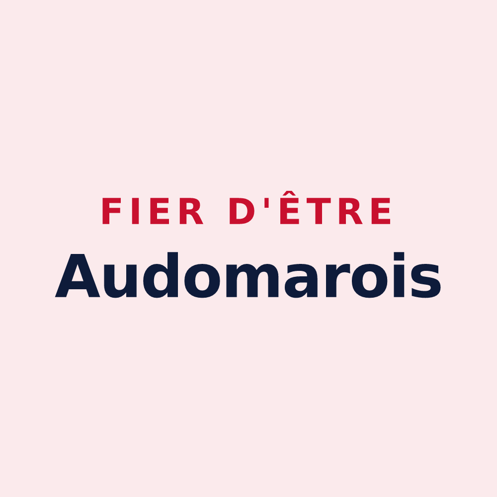 Magnet « Fier d'être Audomarois » — design pour Saint-Omer-en-Chaussée
