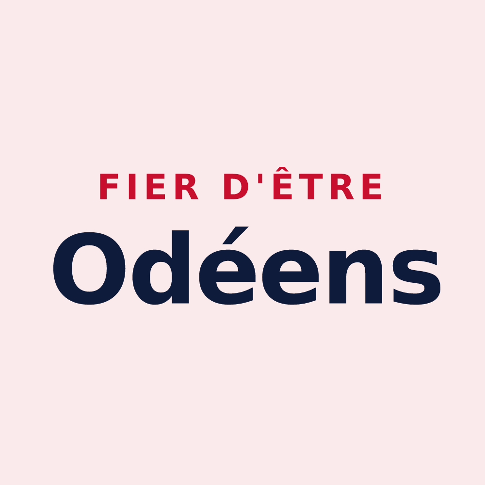 Magnet « Fier d'être Odéens » — design pour Saint-Ouen-lès-Parey