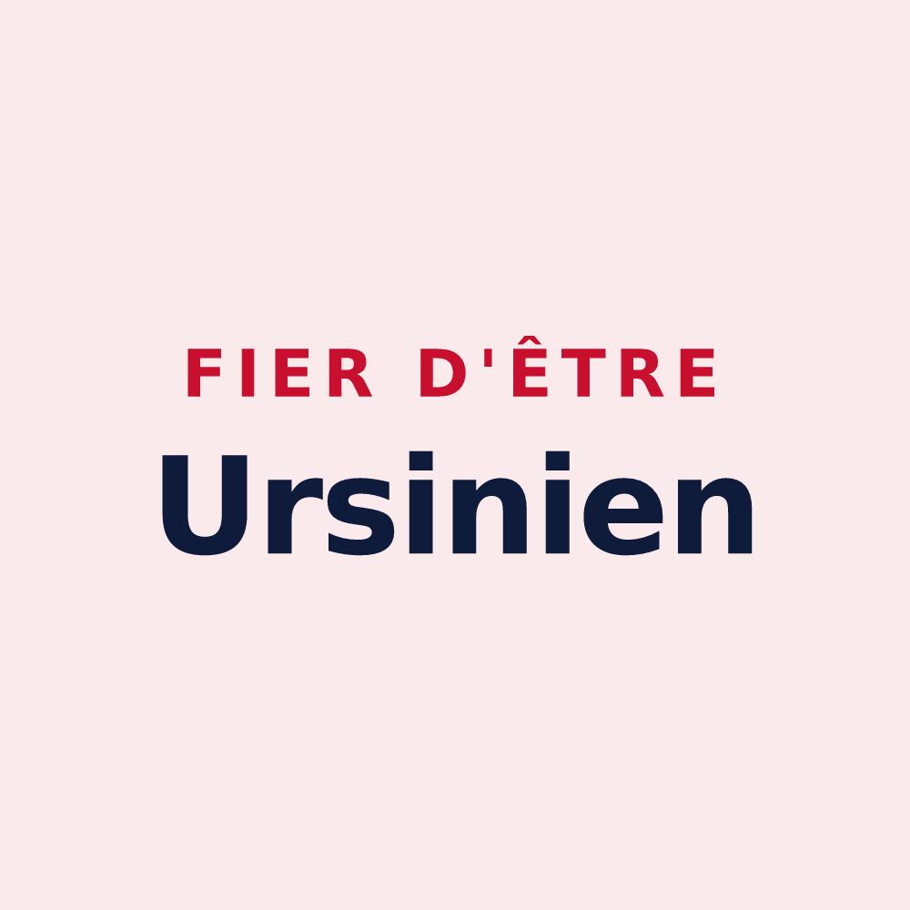 Magnet « Fier d'être Ursinien » — design pour Saint-Ours