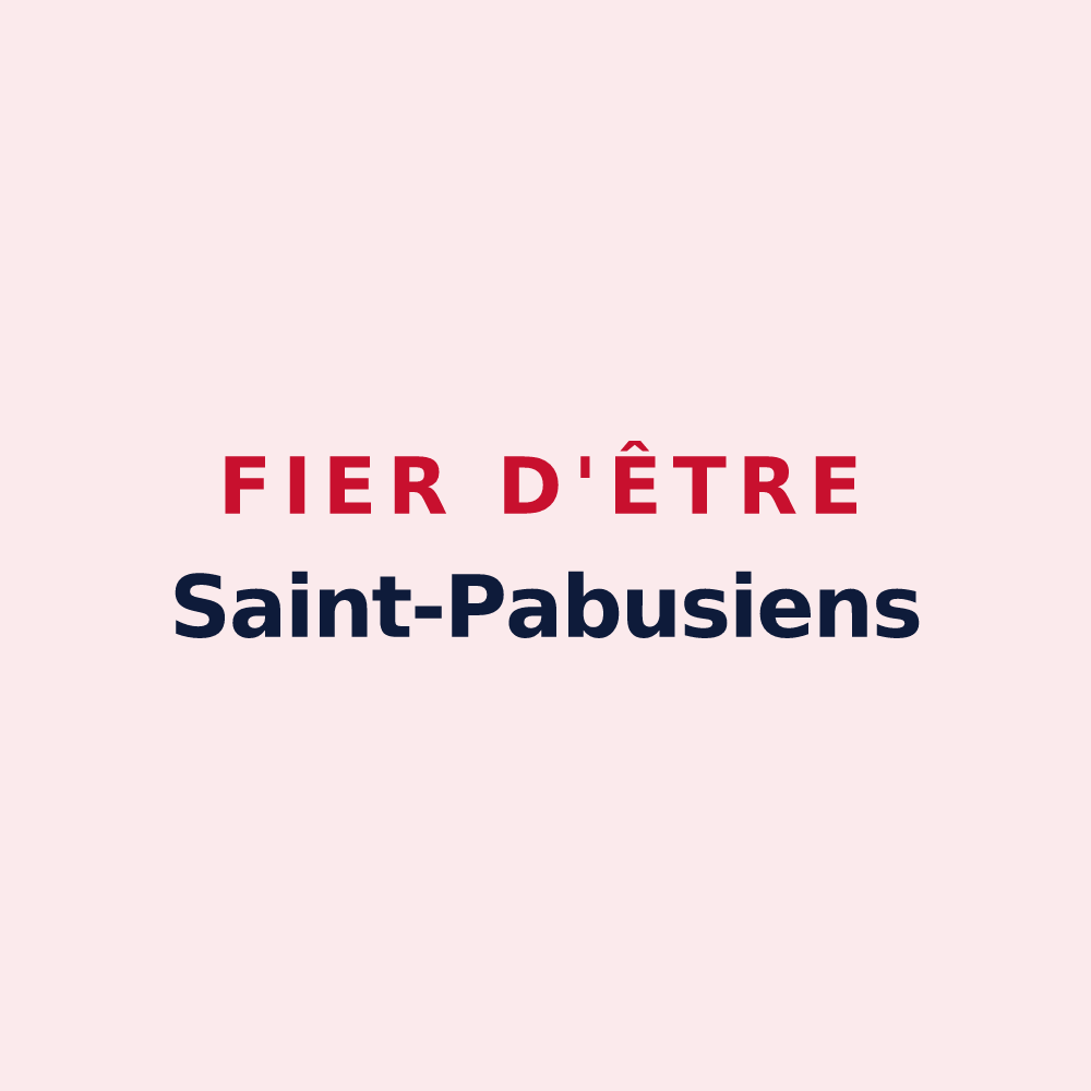 Magnet « Fier d'être Saint-Pabusiens » — design pour Saint-Pabu