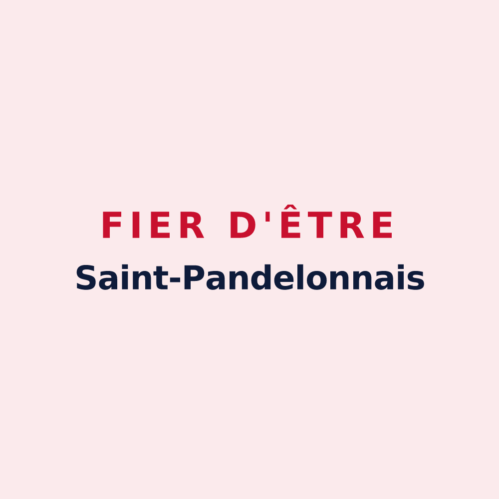 Magnet « Fier d'être Saint-Pandelonnais » — design pour Saint-Pandelon