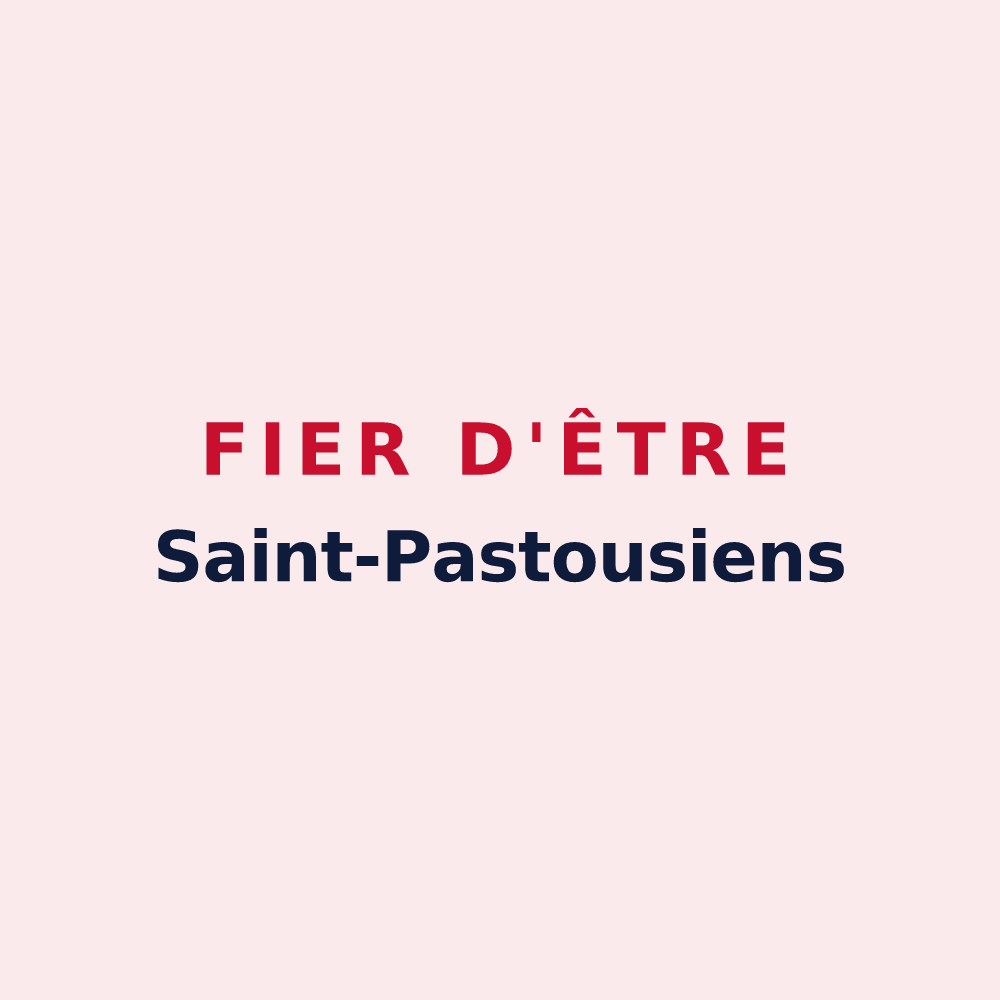 Magnet « Fier d'être Saint-Pastousiens » — design pour Saint-Pastous