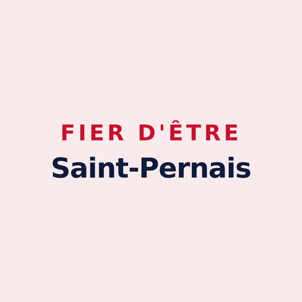 Magnet « Fier d'être Saint-Pernais » — design pour Saint-Pern