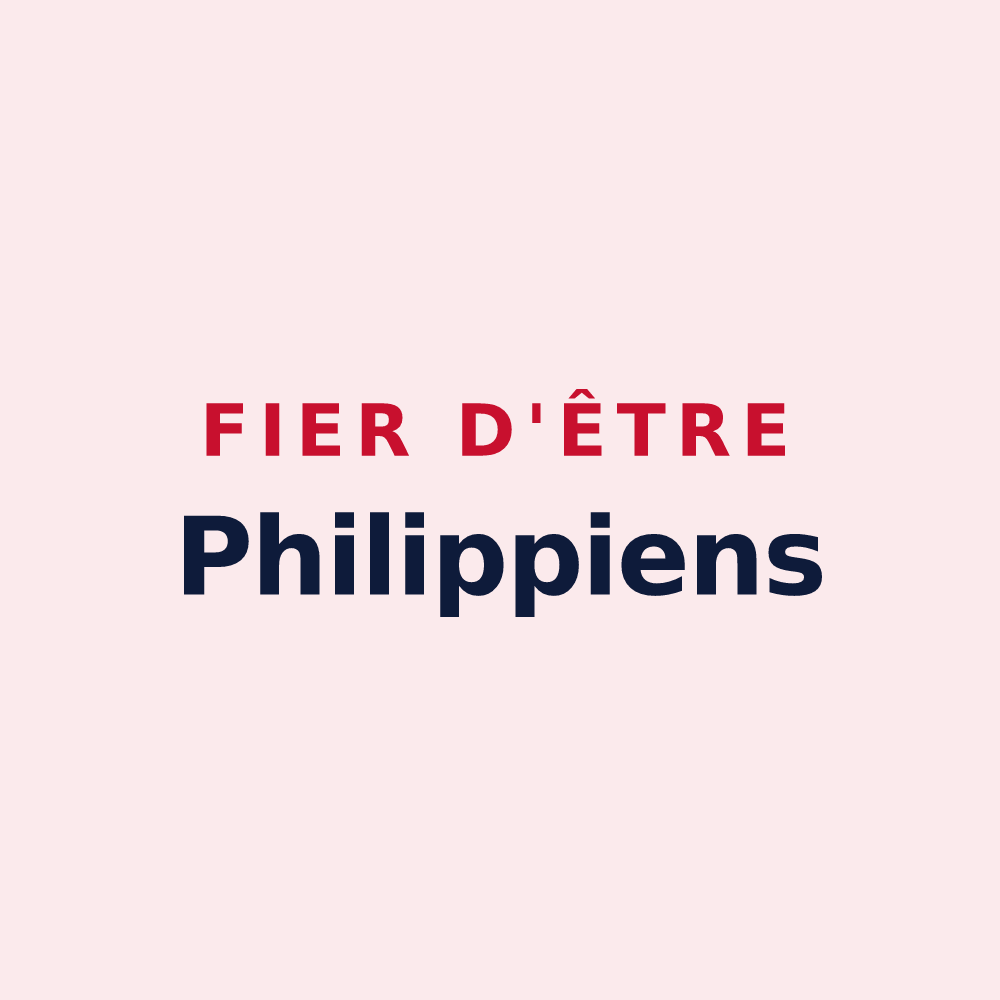 Magnet « Fier d'être Philippiens » — design pour Saint-Philippe-du-Seignal
