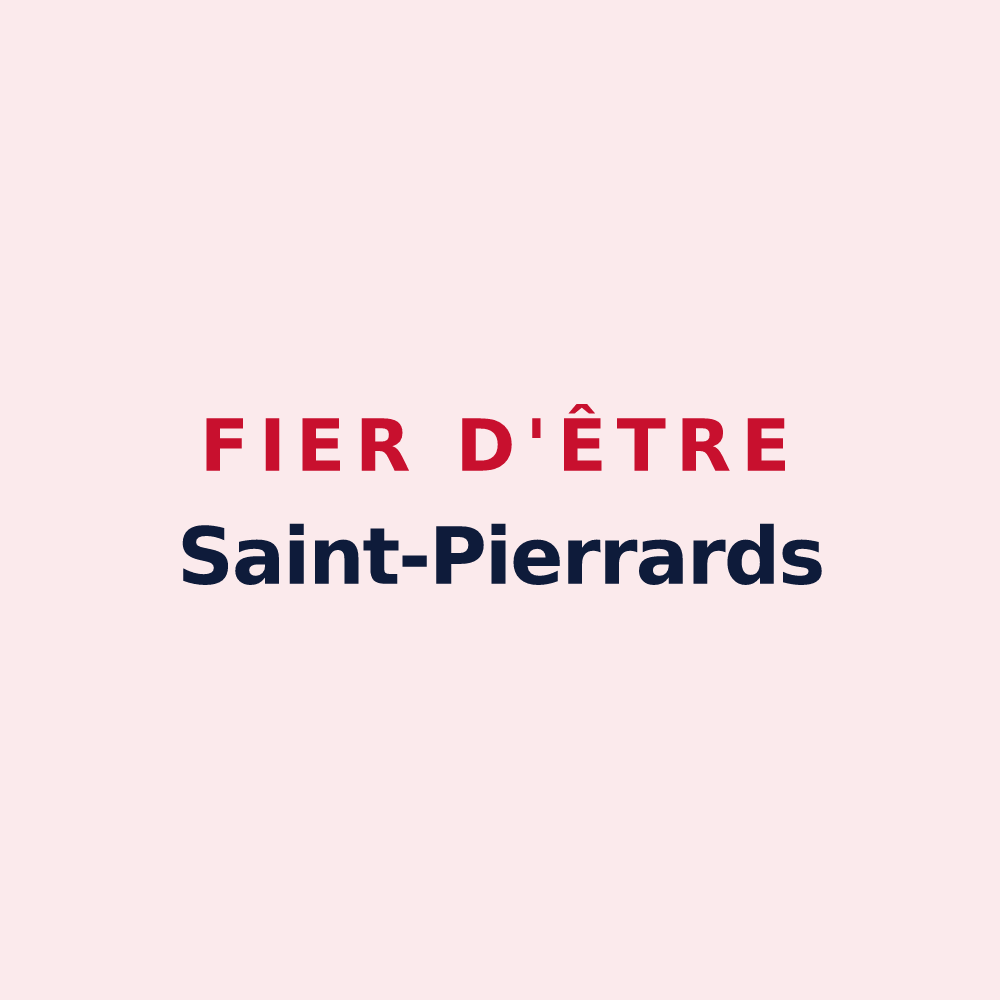 Magnet « Fier d'être Saint-Pierrards » — design pour Saint-Pierre-de-Chandieu