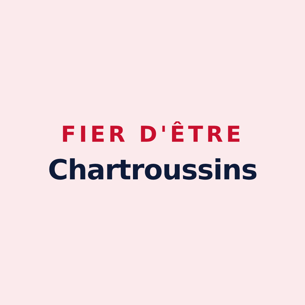 Magnet « Fier d'être Chartroussins » — design pour Saint-Pierre-de-Chartreuse