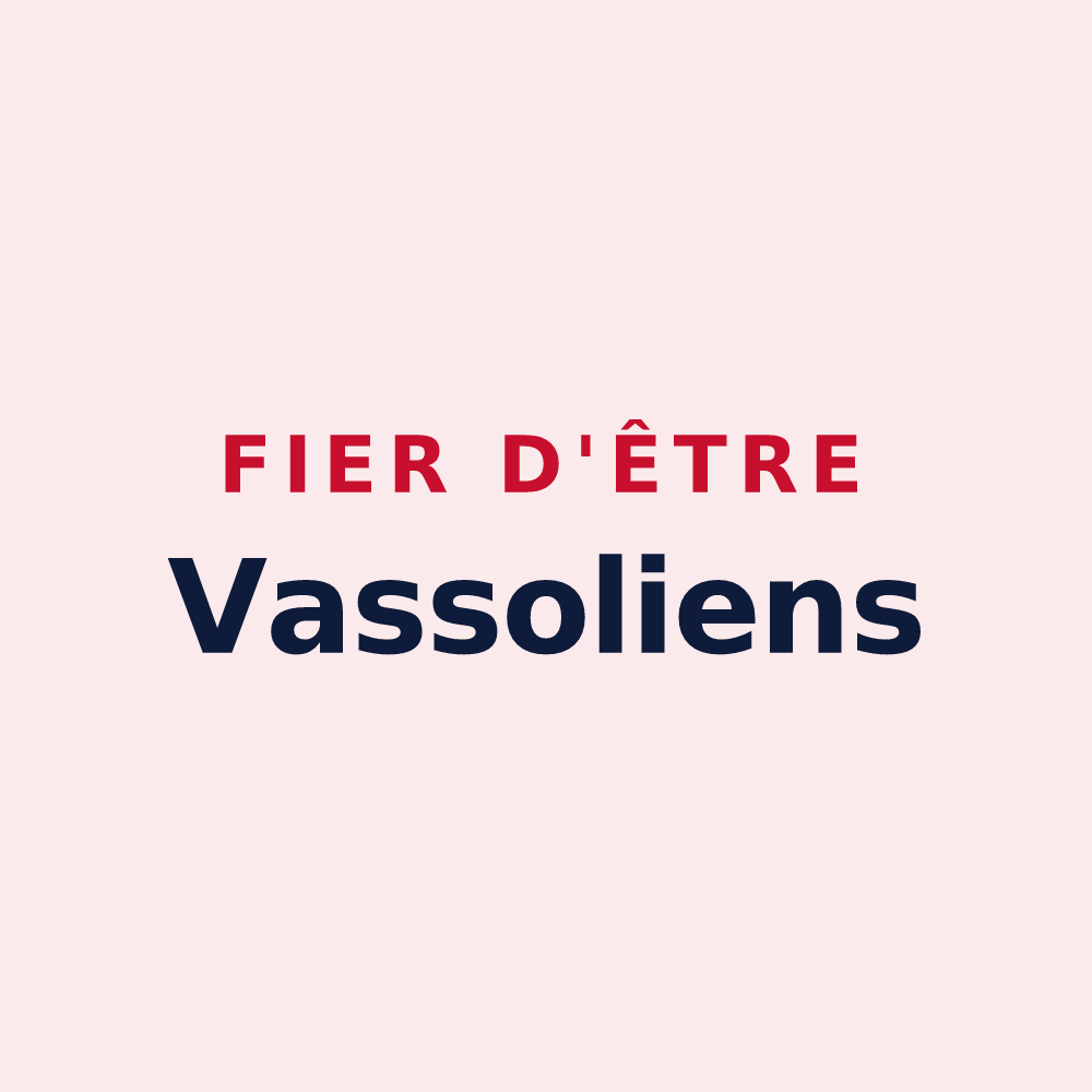 Magnet « Fier d'être Vassoliens » — design pour Saint-Pierre-de-Vassols