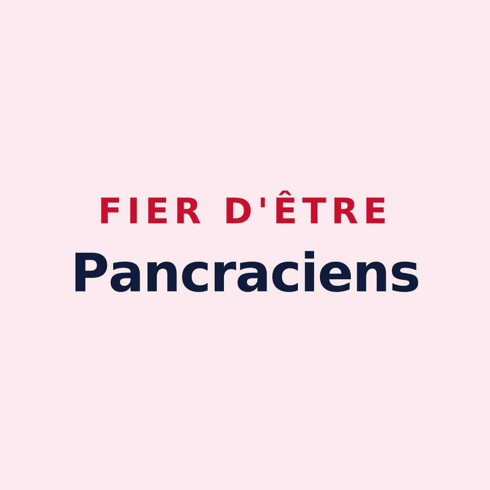 Magnet « Fier d'être Pancraciens » — design pour Saint-Planchers