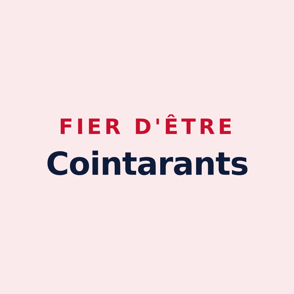 Magnet « Fier d'être Cointarants » — design pour Saint-Régis-du-Coin