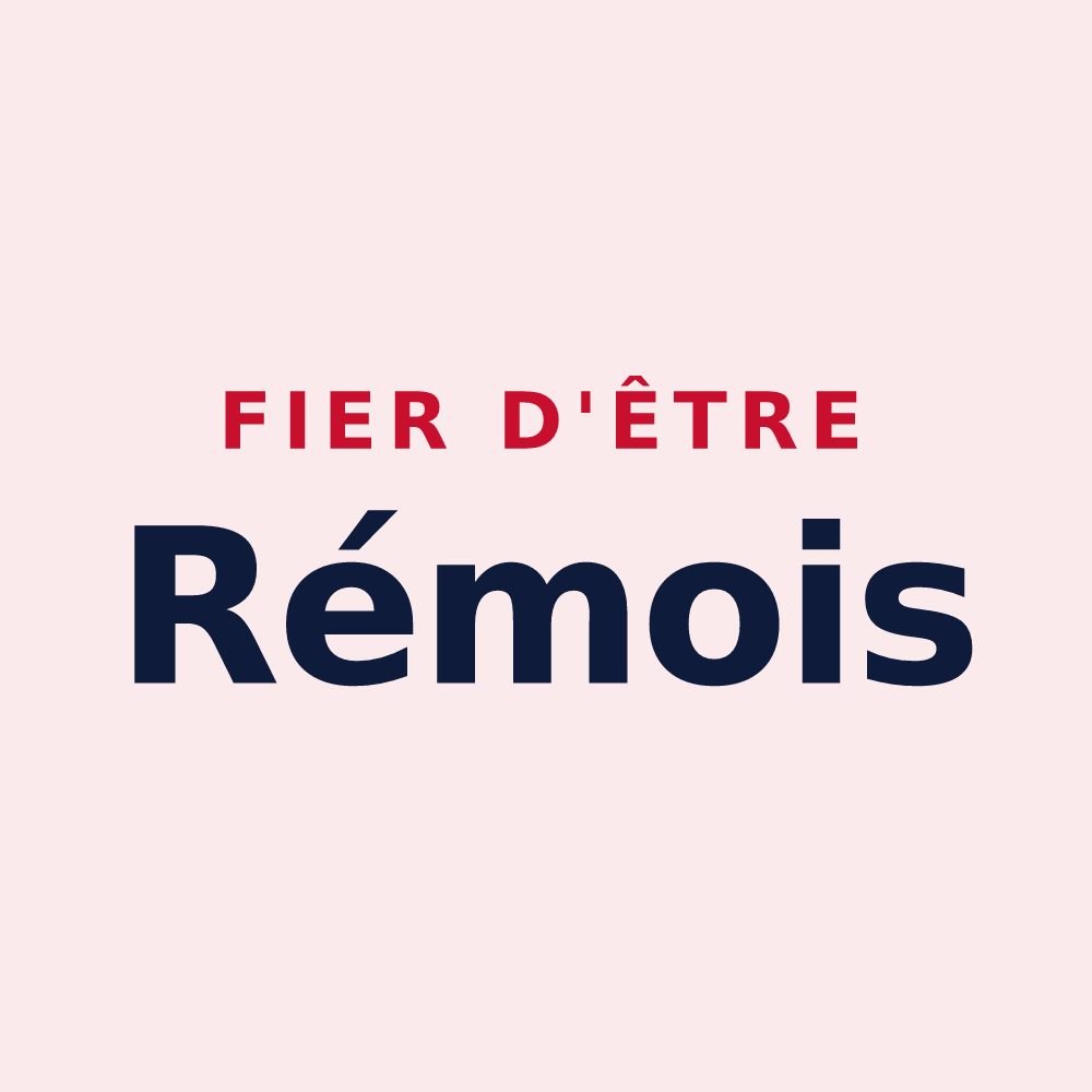 Magnet « Fier d'être Rémois » — design pour Saint-Remy