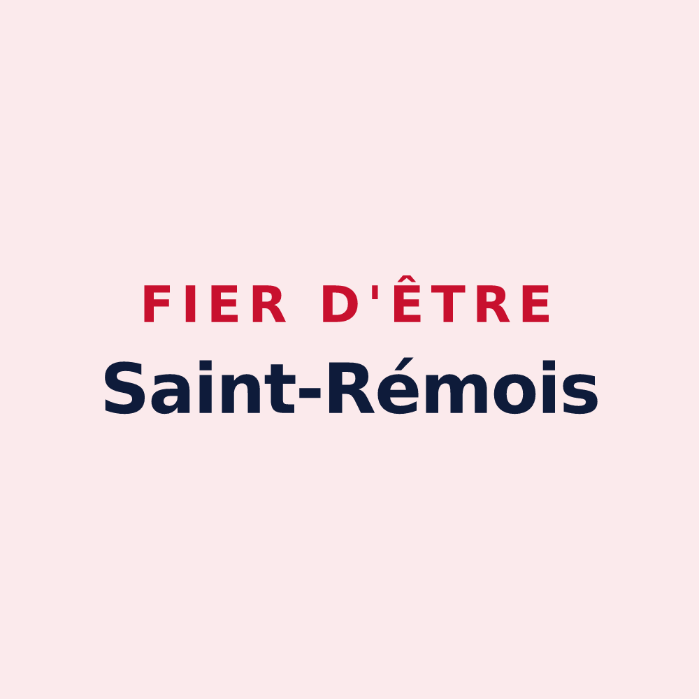 Magnet « Fier d'être Saint-Rémois » — design pour Saint-Rémy-sur-Durolle