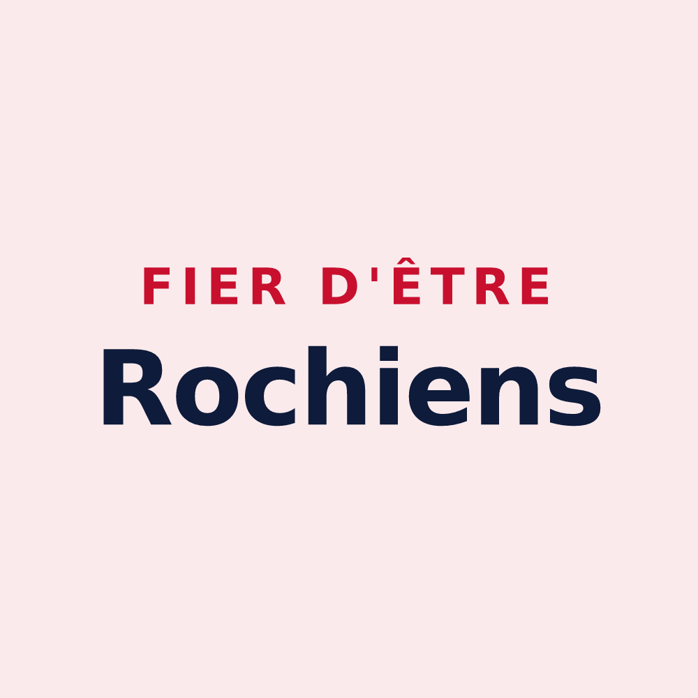 Magnet « Fier d'être Rochiens » — design pour Saint-Roch