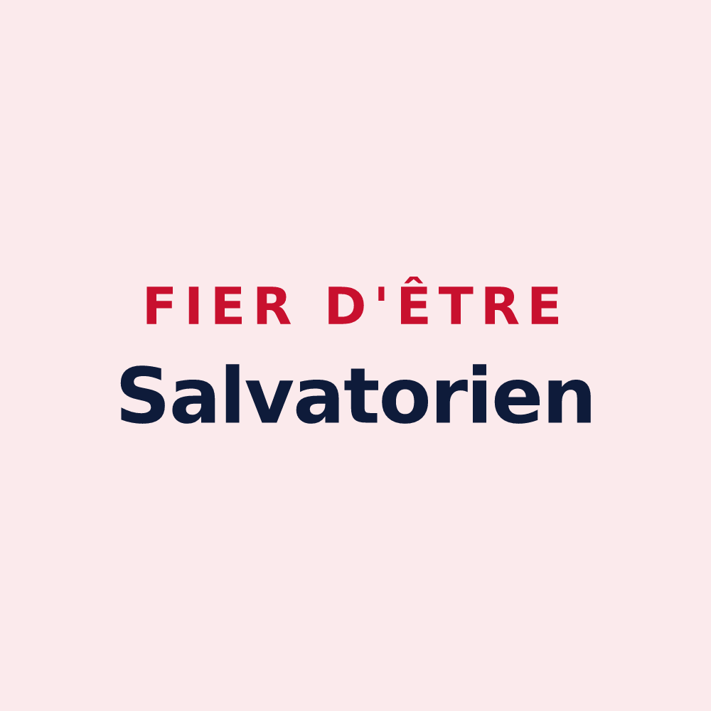Magnet « Fier d'être Salvatorien » — design pour Saint-Sauveur