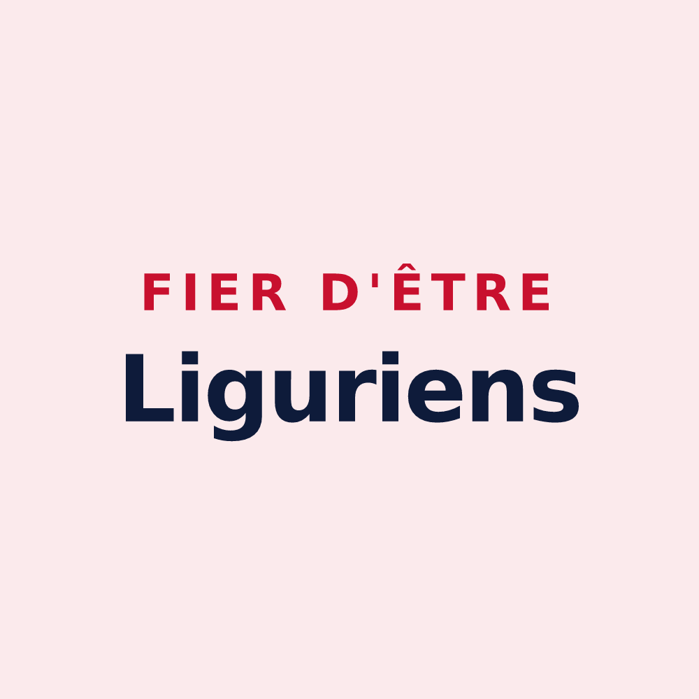 Magnet « Fier d'être Liguriens » — design pour Saint-Sauveur-d'Aunis