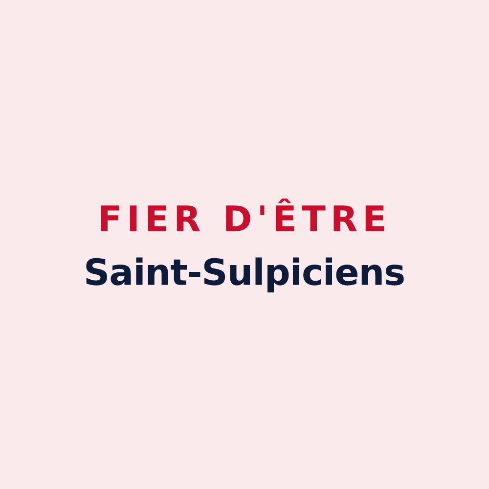Magnet « Fier d'être Saint-Sulpiciens » — design pour Saint-Sulpice-de-Favières
