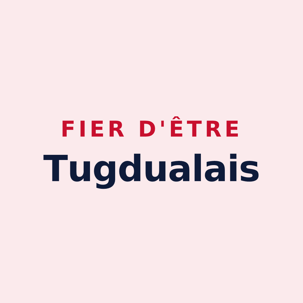 Magnet « Fier d'être Tugdualais » — design pour Saint-Tugdual