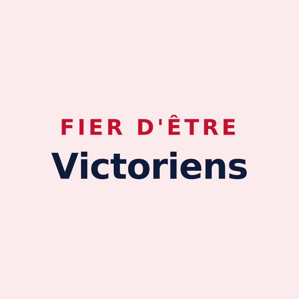 Magnet « Fier d'être Victoriens » — design pour Saint-Victor-l'Abbaye