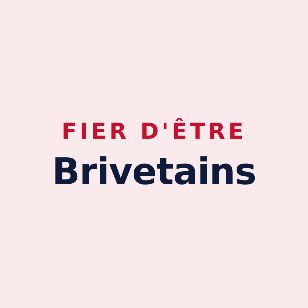 Magnet « Fier d'être Brivetains » — design pour Sainte-Anne-sur-Brivet