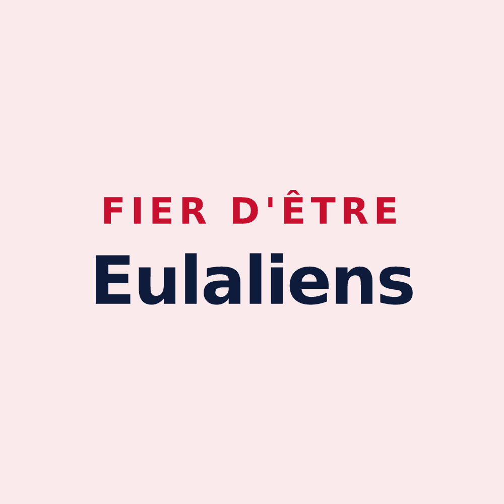 Magnet « Fier d'être Eulaliens » — design pour Sainte-Eulalie
