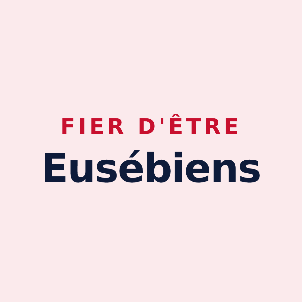 Magnet « Fier d'être Eusébiens » — design pour Sainte-Eusoye
