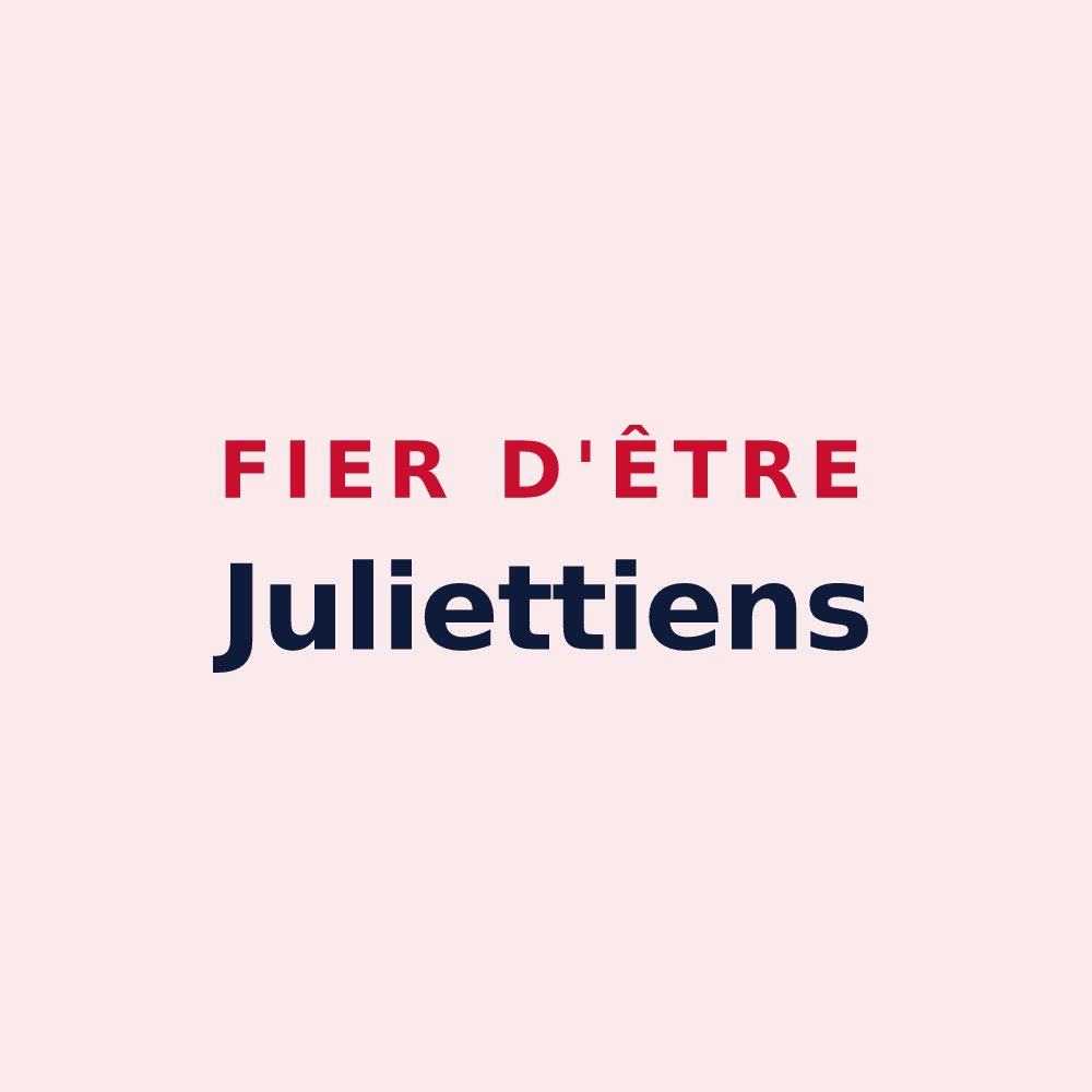 Magnet « Fier d'être Juliettiens » — design pour Sainte-Juliette