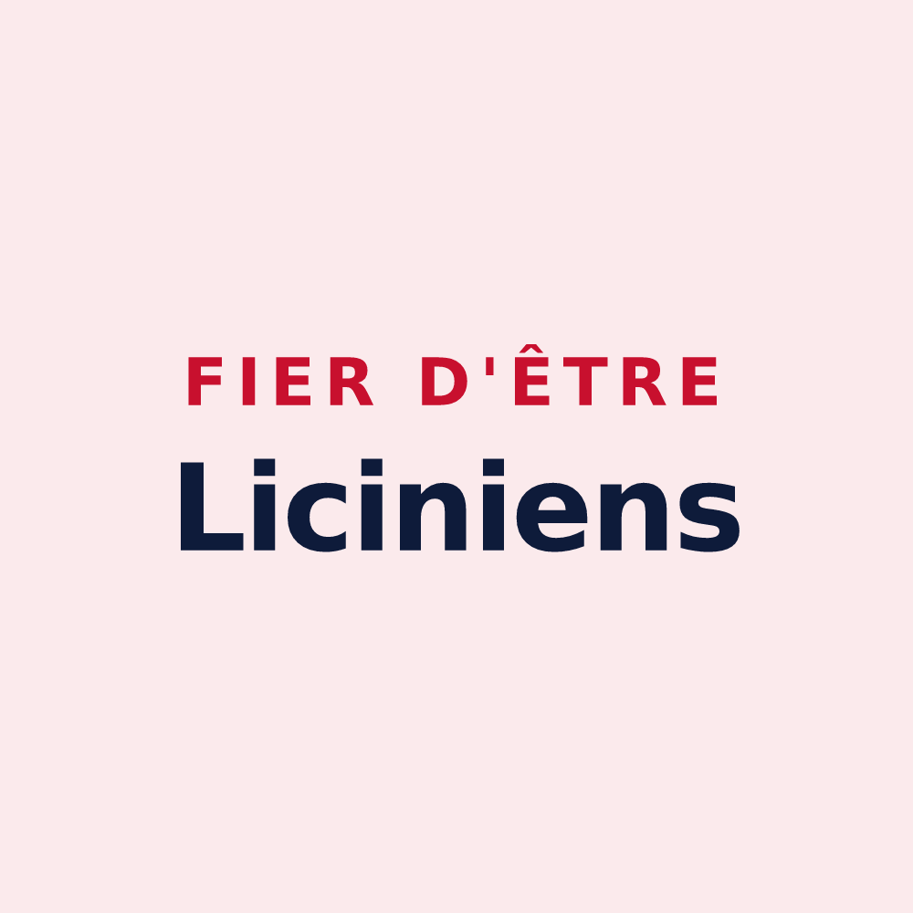 Magnet « Fier d'être Liciniens » — design pour Sainte-Lizaigne