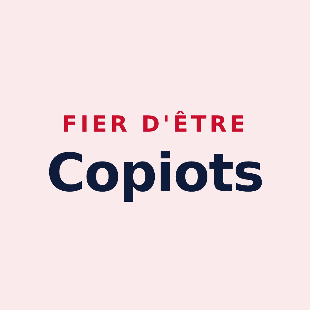 Magnet « Fier d'être Copiots » — design pour Sainte-Marie-à-Py