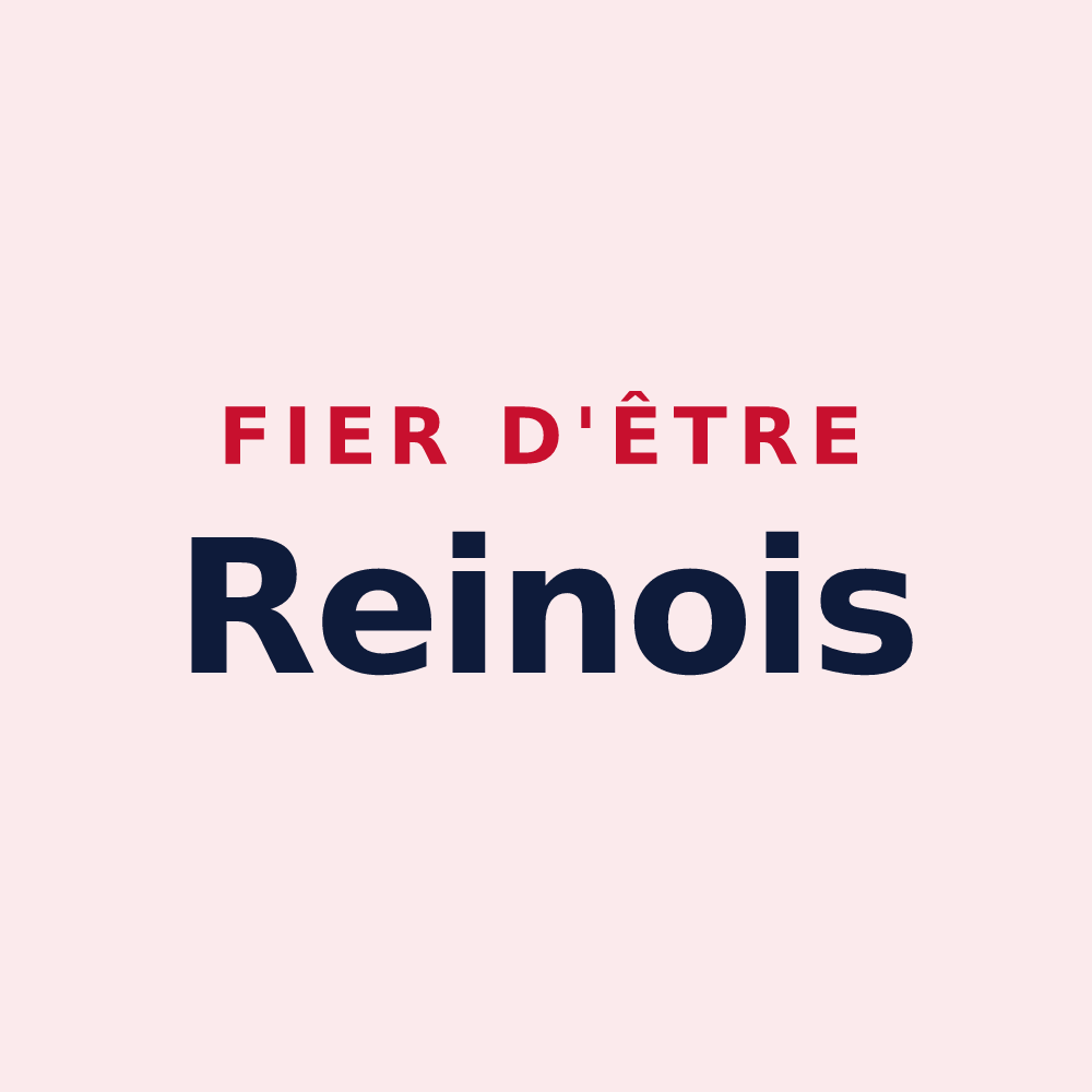 Magnet « Fier d'être Reinois » — design pour Sainte-Reine-de-Bretagne