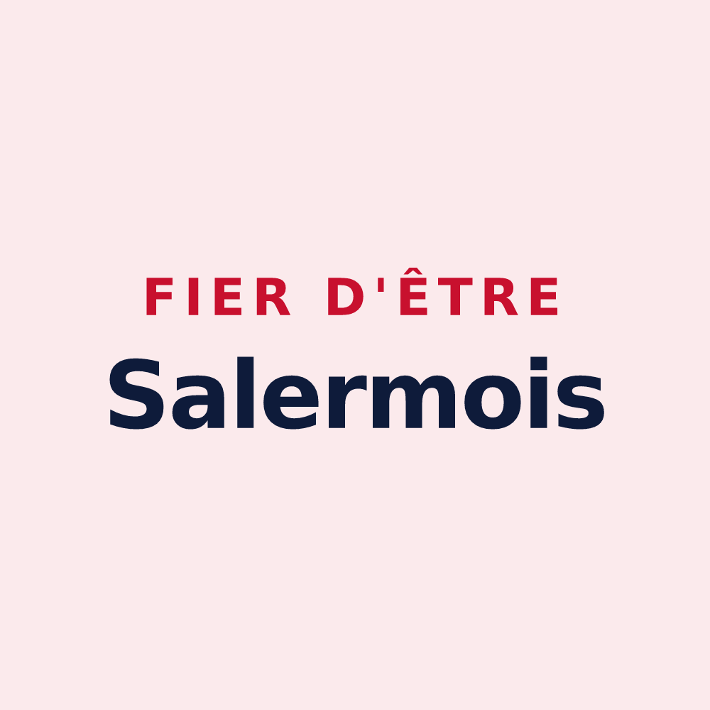 Magnet « Fier d'être Salermois » — design pour Salherm