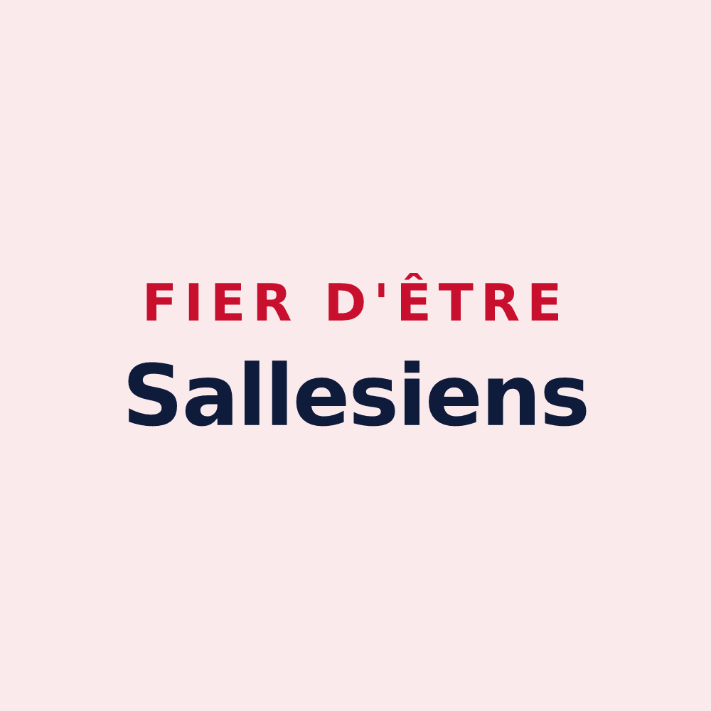 Magnet « Fier d'être Sallesiens » — design pour Salles-Lavalette