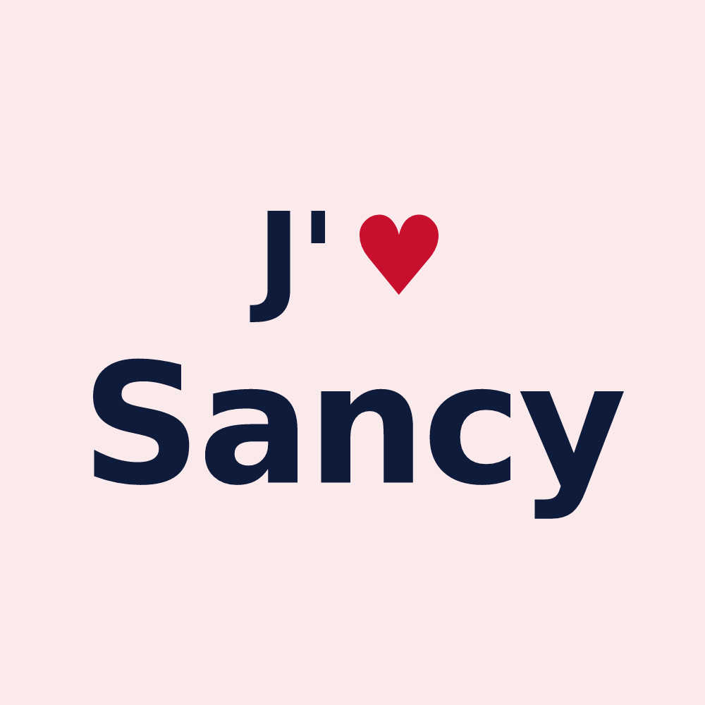 Magnet personnalisé Sancy — design J'aime Sancy
