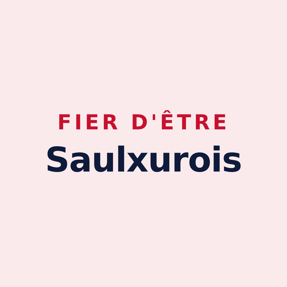 Magnet « Fier d'être Saulxurois » — design pour Saulxures
