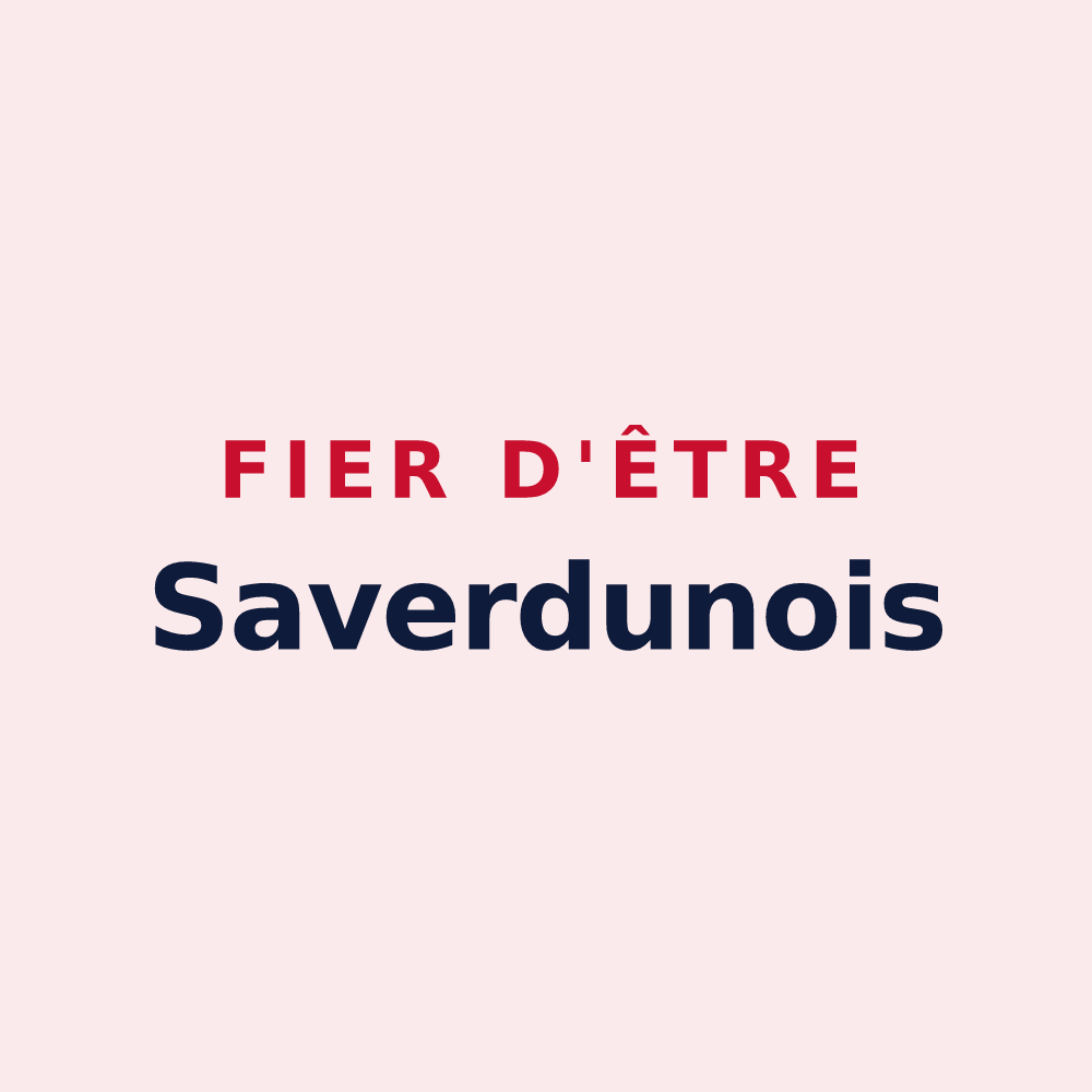 Magnet « Fier d'être Saverdunois » — design pour Saverdun