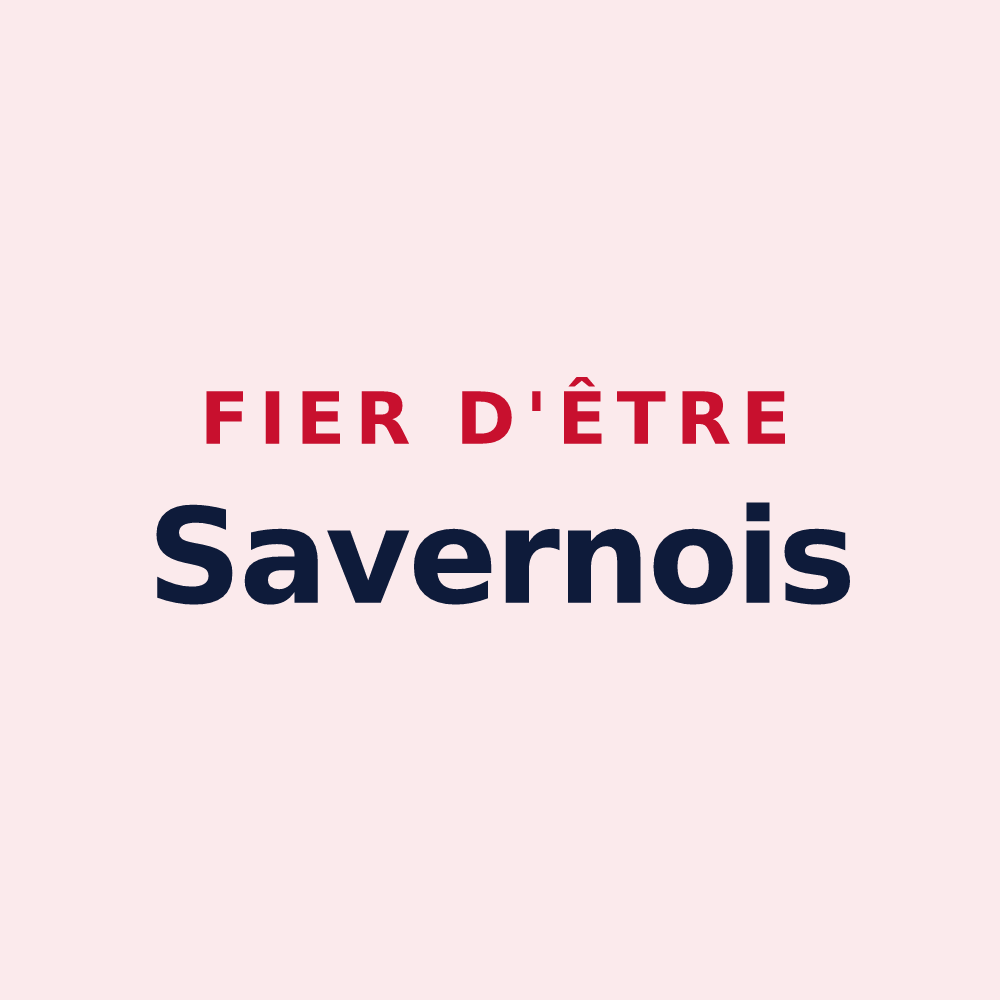 Magnet « Fier d'être Savernois » — design pour Saverne
