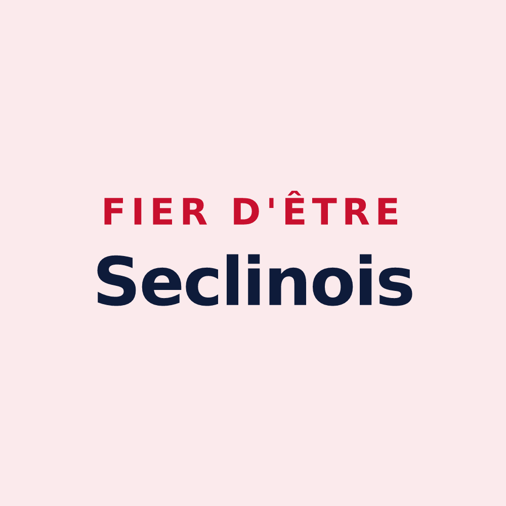 Magnet « Fier d'être Seclinois » — design pour Seclin