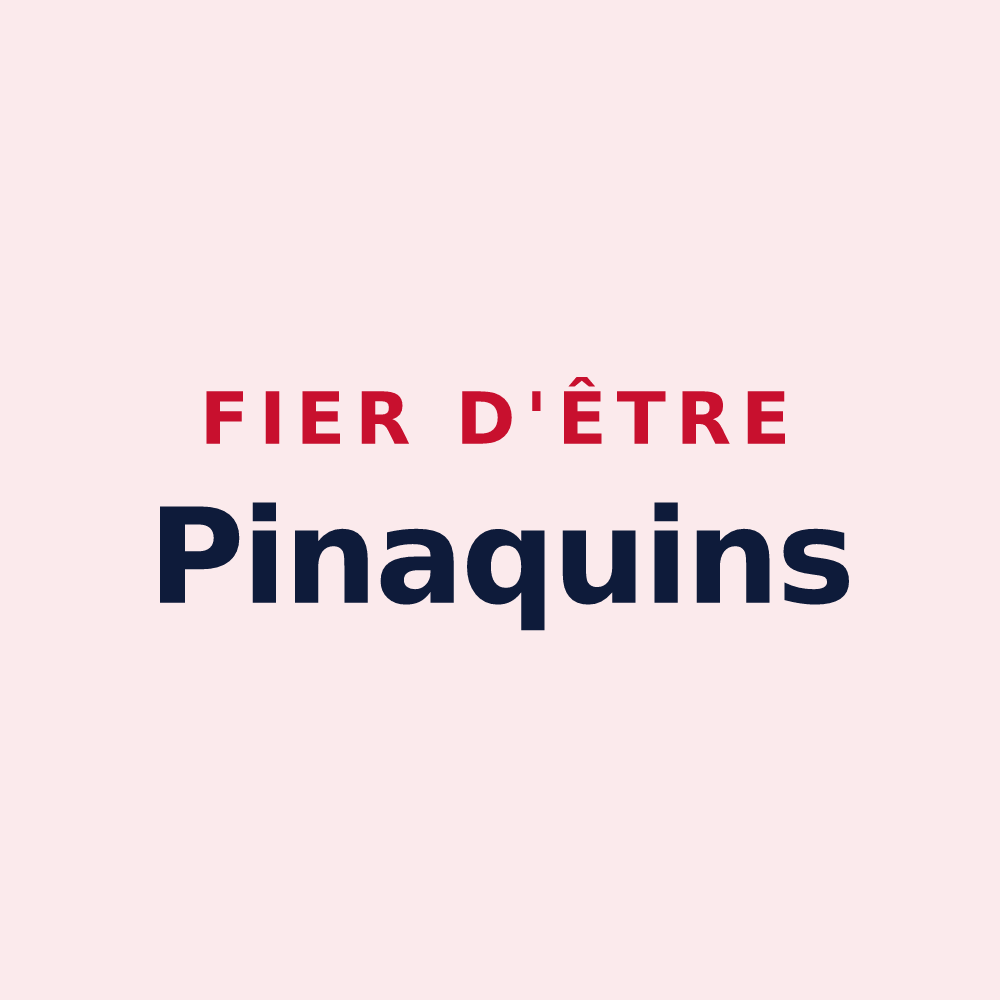 Magnet « Fier d'être Pinaquins » — design pour Sempigny