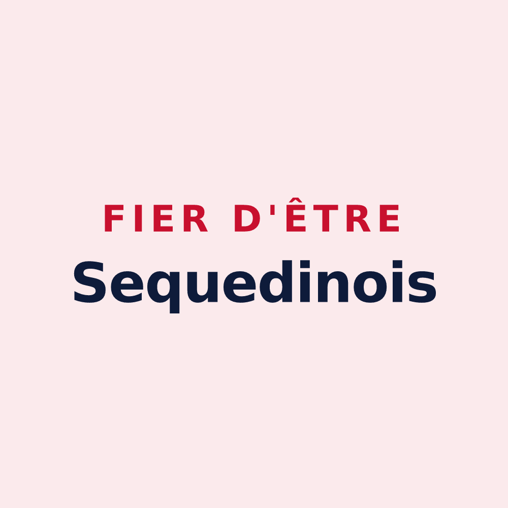 Magnet « Fier d'être Sequedinois » — design pour Sequedin