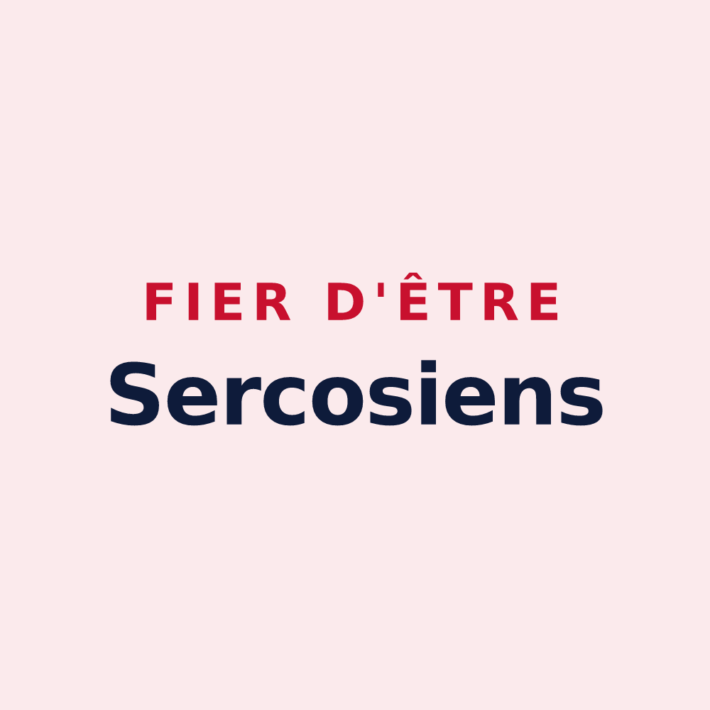 Magnet « Fier d'être Sercosiens » — design pour Sercœur