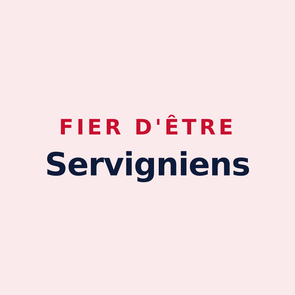 Magnet « Fier d'être Servigniens » — design pour Servigny-lès-Raville