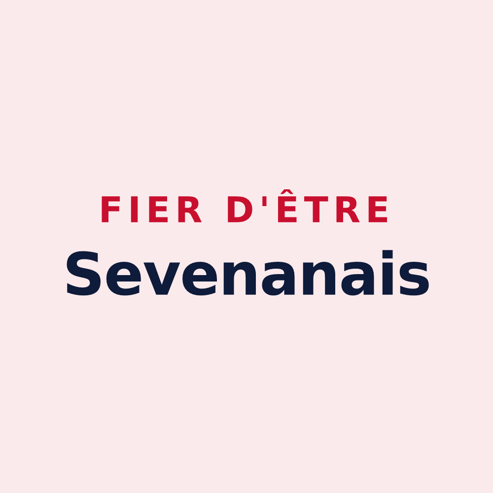 Magnet « Fier d'être Sevenanais » — design pour Sevenans