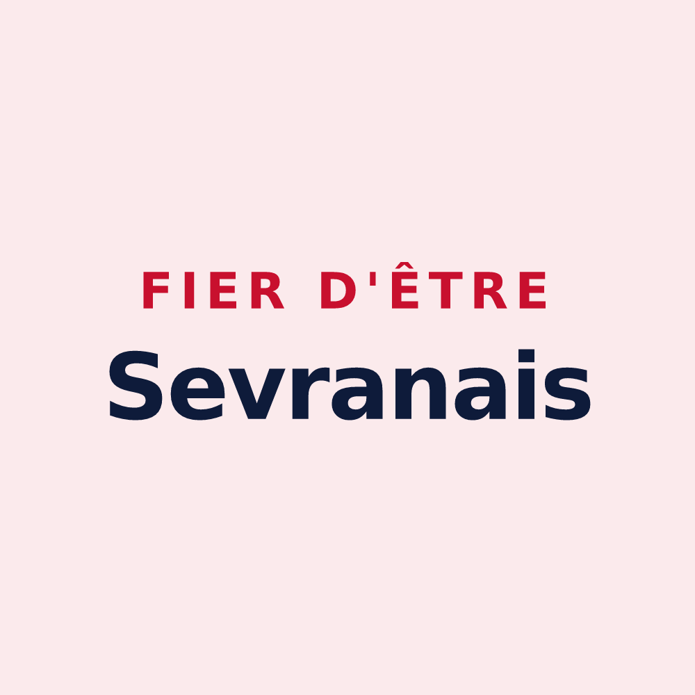 Magnet « Fier d'être Sevranais » — design pour Sevran