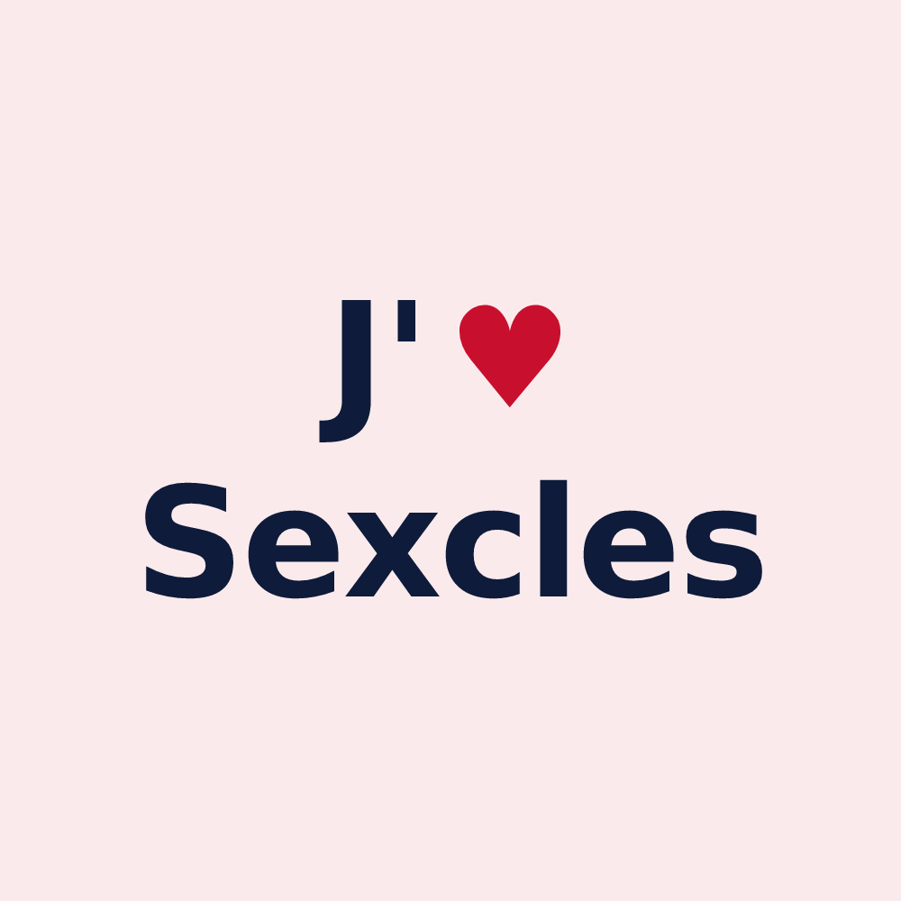 Magnet personnalisé Sexcles — design J'aime Sexcles